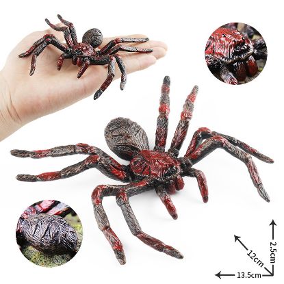 Picture of Simulated solid poison spider model insect toy