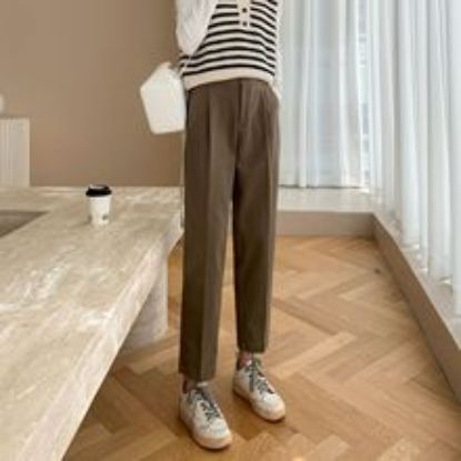 Picture of Straight leg slimming tapered pants