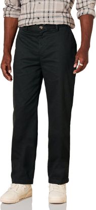 Picture of Essentials Men's Classic-Fit Wrinkle-Resistant Flat-Front Chino Pant (Available in Big & Tall)