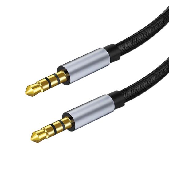 Picture of AUX audio cable nylon woven digital car 3