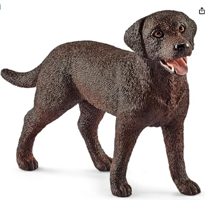 Picture of Schleich Farm World, Realistic Animal Toys for Kids and Toddlers, Labrador Retriever Dog Toy Figurine