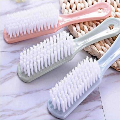 Picture of Plain plastic shoe brush, laundry brush, shoe brush