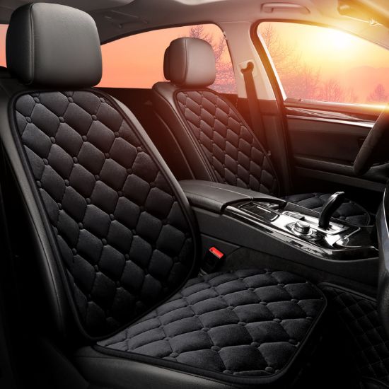 Picture of Comfortable plush and warm plush car seat cushion sheet