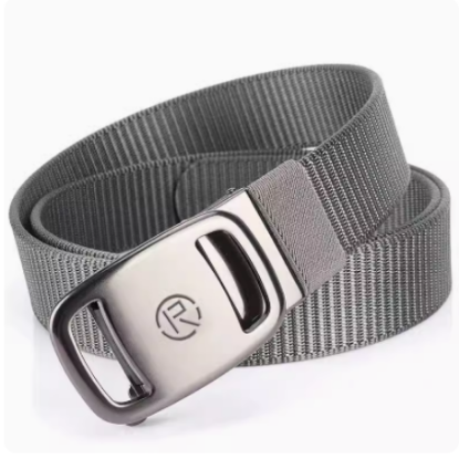 Picture of Canvas belt men's automatic buckle belt young and middle-aged business casual simple Joker Korean version of the trend jeans belt.